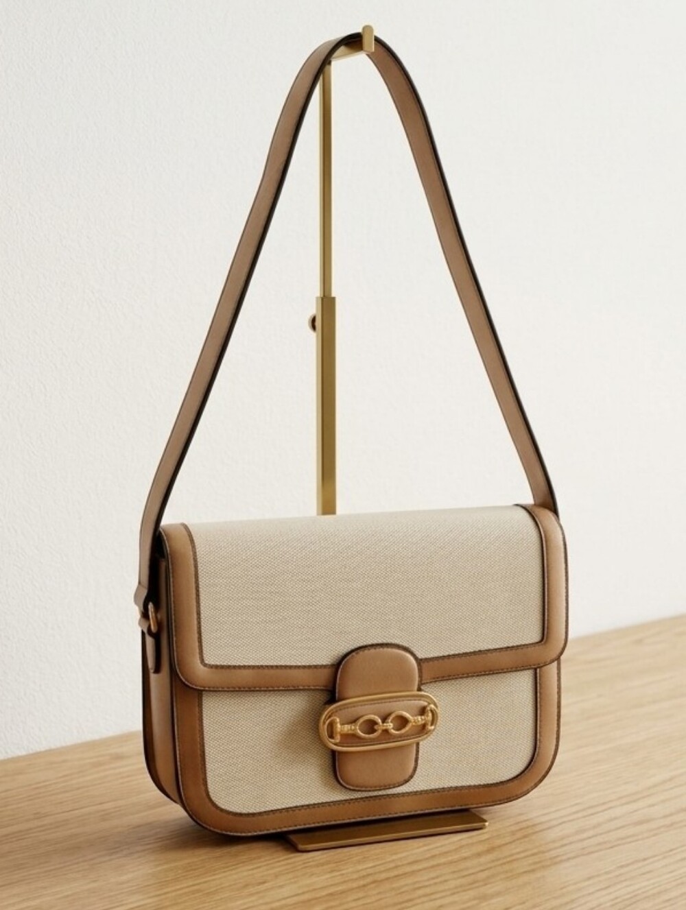 Collector’s Grail: Ultra-Rare Authentic Vintage Celine Paris "Crécy" Flap Bag